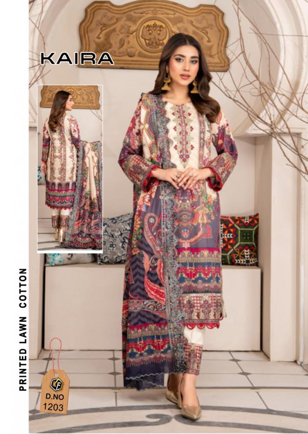 Keval Kaira 12 Luxury Lawn Cotton Dress Material Collection